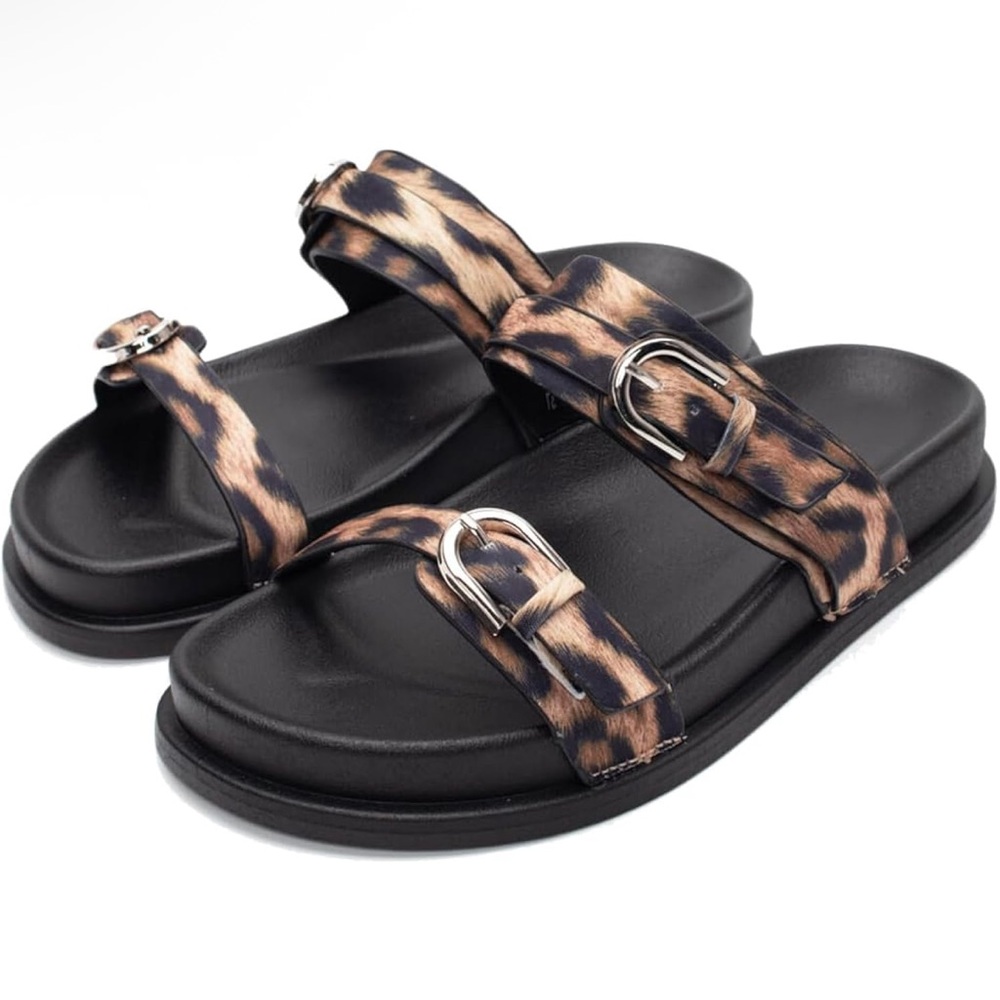 ZARA Leopard Print Women's Sandals